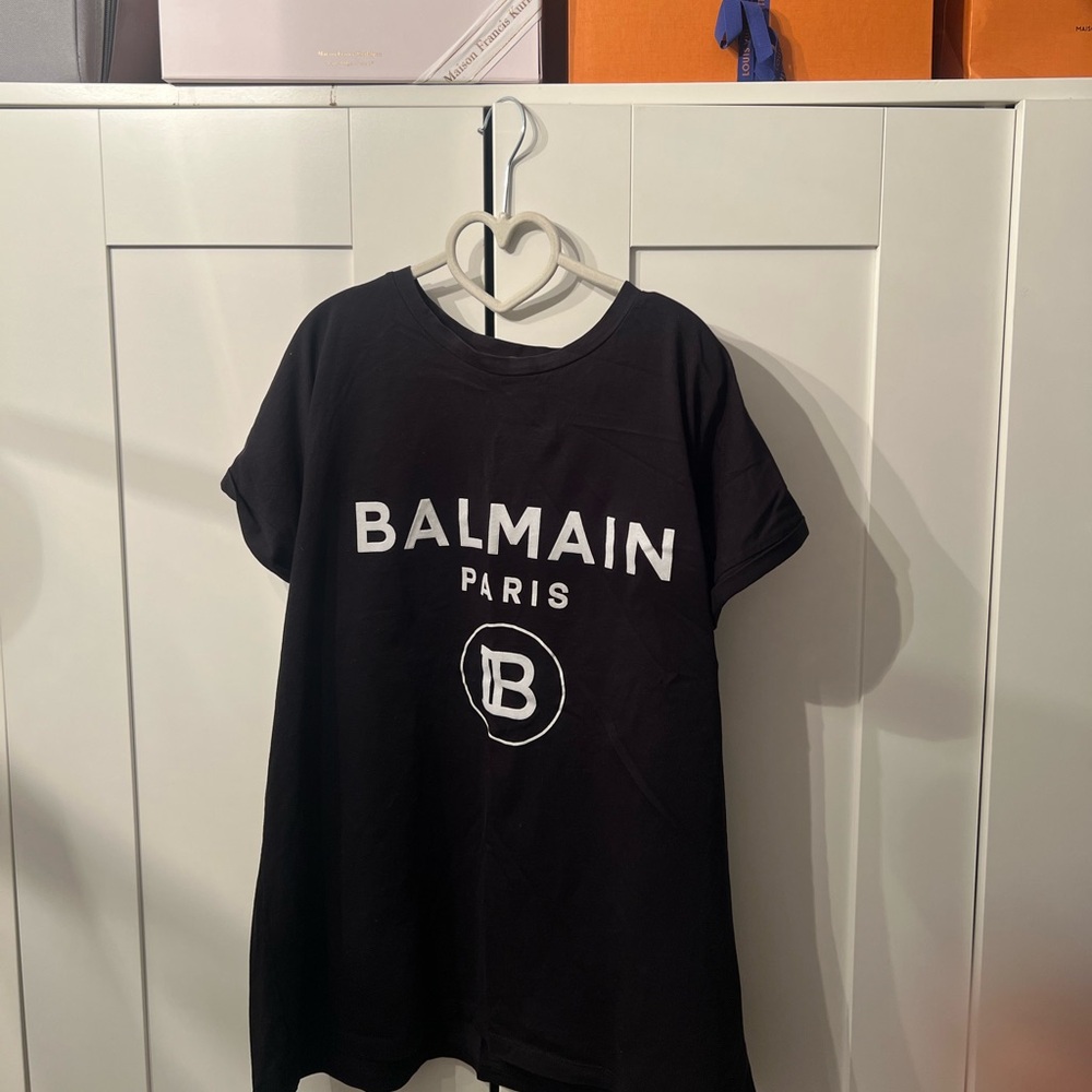 Balmain Paris Black T-Shirt